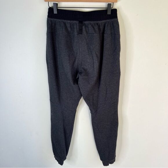 Lululemon At Ease Jogger Heathered Black Men's Gray Jogger Pants size Small - Picture 10 of 12